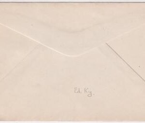 US Kentucky, Ed    Fancy Cancel Cover,  "ETS" and Duck in Sqaure