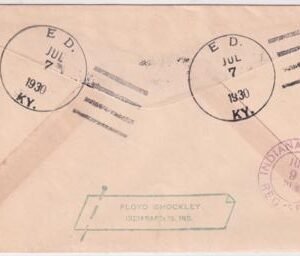 US Kentucky, Ed 564, 632, 634 Fancy Cancel Cover, Swastika