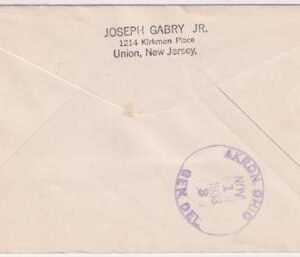 US Kentucky, Ed 733 Fancy Cancel Cover, Witch, Cat in Square Halloween