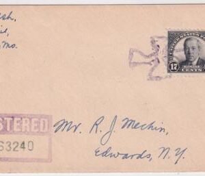 US California, Los Angeles 622 block Fancy Cancel Cover