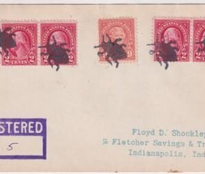 US Kentucky, Bug 634, 640 Fancy Cancel Cover, Insect