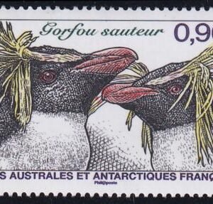 French Southern & Antartic Territories 400 Rockhopper Penguin
