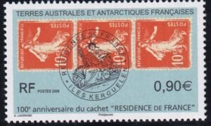 French Southern & Antartic Territories 414 French Residence Seal