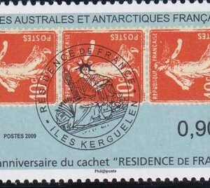 French Southern & Antartic Territories 414 French Residence Seal