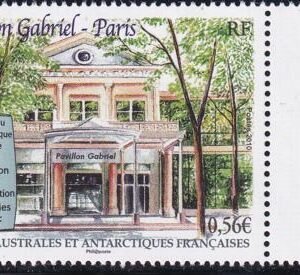 French Southern & Antartic Territories 432 Gabriel Pavilion Paris