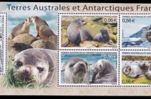 French Southern & Antartic Territories 430 Sea Lions S/S