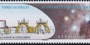 French Southern & Antartic Territories 436 Observatory, Southern Cross