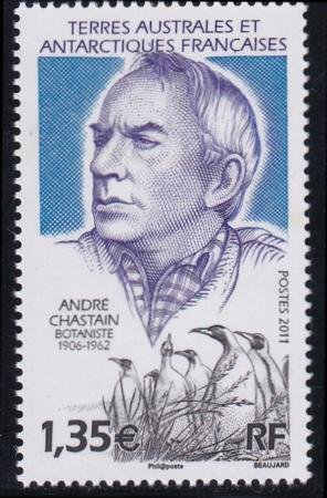 INV-29267itExt French Southern & Antartic Territories 439 Chastain-Botanist