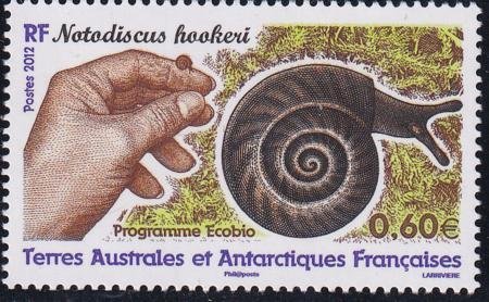 INV-29286itExt French Southern & Antartic Territories 454 Snail