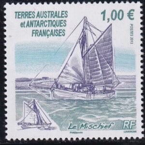 French Southern & Antartic Territories 475 Sailboat
