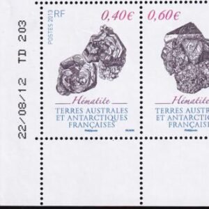 French Southern & Antartic Territories 478 Crystals Pair