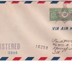 US Pennsylvania, Sharon C9 Fancy Cancel Cover, Freemason, Compass