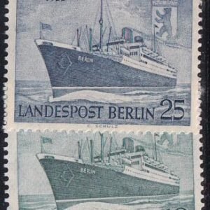 German Occupation 9N113-114 M.S. Berlin Set