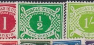Ireland Postage Due Stamps J25-27