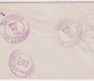 US Arizona, Prescott 623 Fancy Cancel Cover, Smoki Snake Dancer