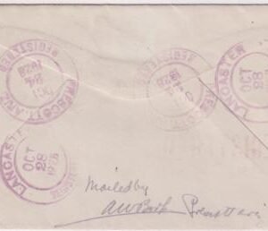 US Arizona, Prescott 496, 639 Fancy Cancel Cover,  Bronco Rider and Smoki Sanke Dancer