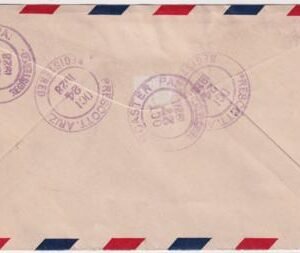 US Arizona, Prescott C11 Fancy Cancel Cover,  Bronco Rider and Smoki Sanke Dancer