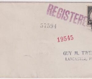 US Connecticut, New Haven 623 Fancy Cancel Cover, Wreath