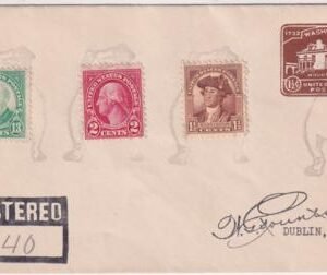 US Idaho, Yale 623, 634, 706, U524 Fancy Cancel Cover, Bull Dog