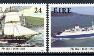 Ireland 665-66 Boat Set