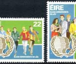 Ireland 624-25 international Youth Year Set