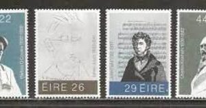 Ireland 521-24 Famous People Set