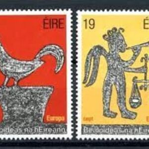 Ireland 496-97 Rooster Set