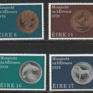 Ireland 436-39 Woodcock on Farthing Set