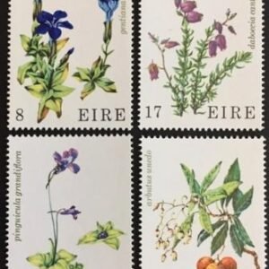 Ireland 428-31 Flowers Set