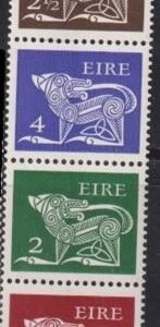 Ireland 297b Ancient Creatures Strip of 4