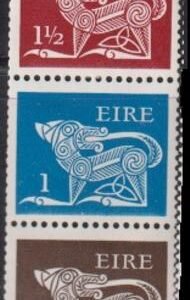 Ireland 294c Ancient Creatures Strip of 3