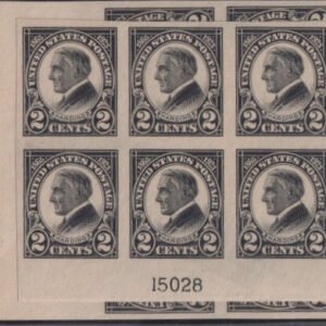 US 611 Modern Very LH top & Blottom Plate Blocks Num 15028