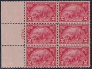 US 615 Modern P/B of 6 Left Side Plate Num 15746