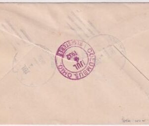 US Idaho, Yale 623, 634, 706, U524 Fancy Cancel Cover, Bull Dog