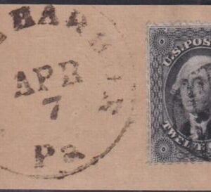 US Classics 36 On Piece from PA Used F-VF