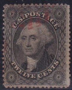 US Classics 36 Light Red Cancel Used Fine