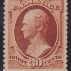 US Bank Notes  217 Barely Hinged, Pristine OG Mint Fine