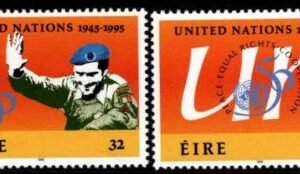 Ireland 986 - 87 UN 50th Anniv.