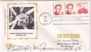 US 2168 FDC Signed by Actress Butterfly McQueen