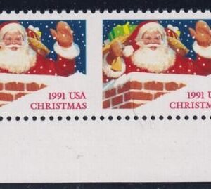 US Errors And Proofs After 31 # 2579a Horizontal pair, Imperforate betweeen