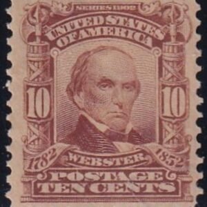 US Bureau and Regular Issues #307 Mint Hinged VF CV $60