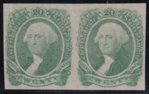 US Confederate States of America #13a Mint NH VF Pristine OG NH Pair PFCert est SMQ $250