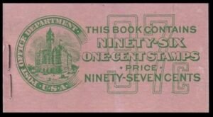 US Booklets BK48 Very nice condition, no creases on covers many vf panes, partial inspectors stamp on IBC 16 panes of #462a Cat Value $500