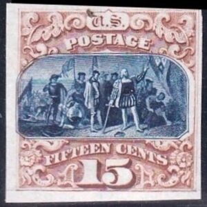 US Specialized Essays and Proofs #129 P3 Mint VF Proof on India Paper CCat Value $350