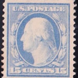 US George Washington and Ben Franklin #382 LH VF Cat Valuie $225