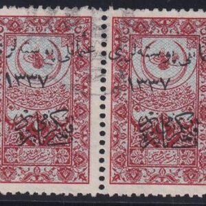 Turkey In Asia 1920-22 #53 USED VF  pair Cat Value  $200