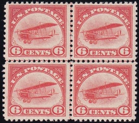 INV-30364itExt_21453ebb-c988-4713-8869-bc25ca48d591 US Airmails #C1 MINT VF LH, NH, Center line block LL stamp VF-XF NH Cat Value $330 As singles