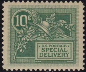 US Special Delivery #E7 NH XF With PF Cert: MNH, XF-SUP-95 Cat Value  $525
