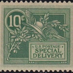 US Special Delivery #E7 NH XF With PF Cert: MNH, XF-SUP-95 Cat Value  $525