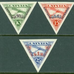 Latvia #CB3a-5a MINT XF  Cat Value  $19.50